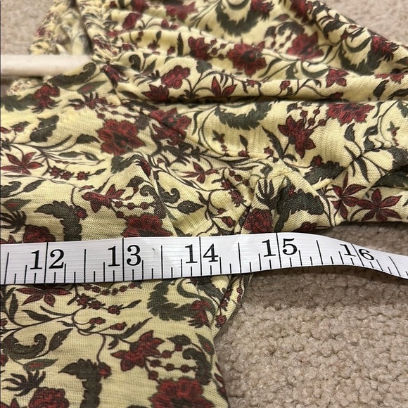 Nation LTD Brown and Yellow Blouse Top - Picture 7 of 7